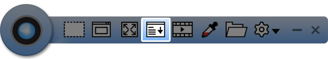 capture scrolling window on tweakshot