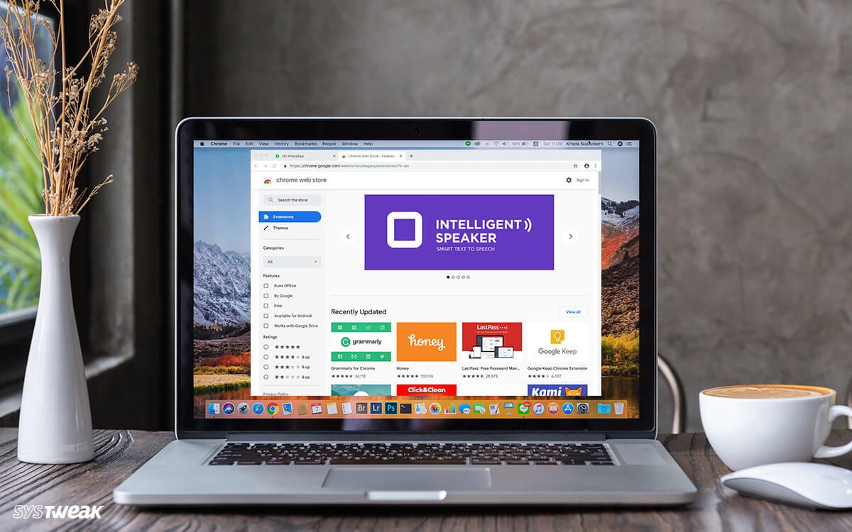 intelligent speaker chrome