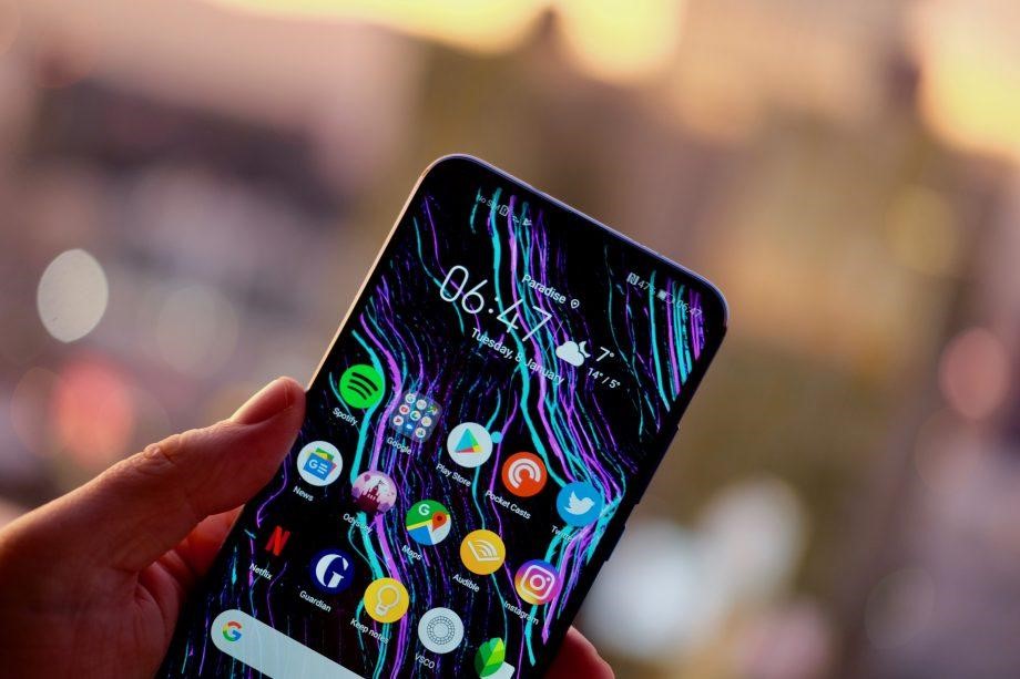 Honor View 20 tips display