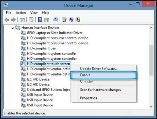 Re-enable touch screen-2