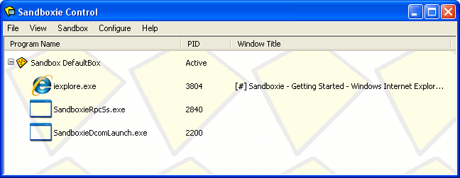 Sandboxie - Best Sandboxing Software