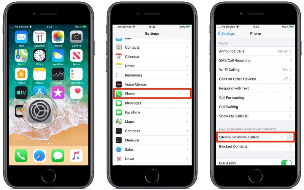 Silence Unknown Callers on iOS 13