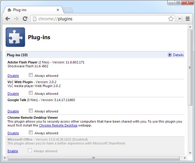 speed up Google Chrome plugin