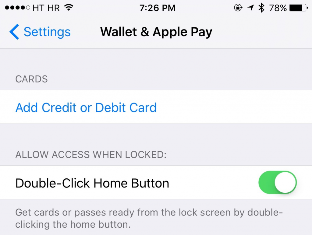 wallet & apple pay