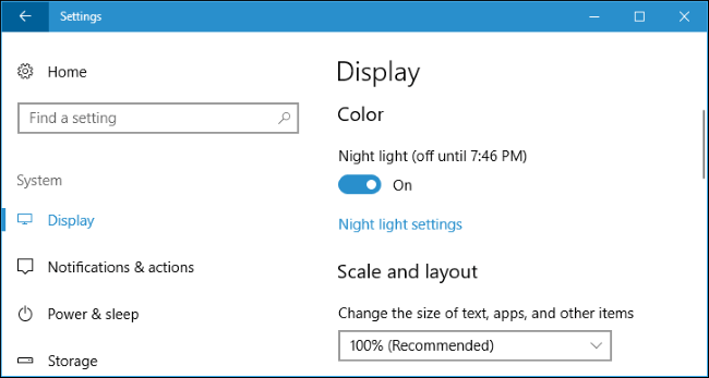 How to Enable Blue Light Filter on Windows 10