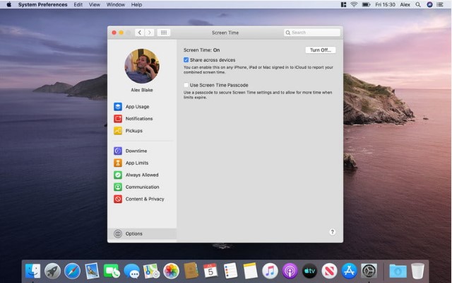 Screentime on Mac