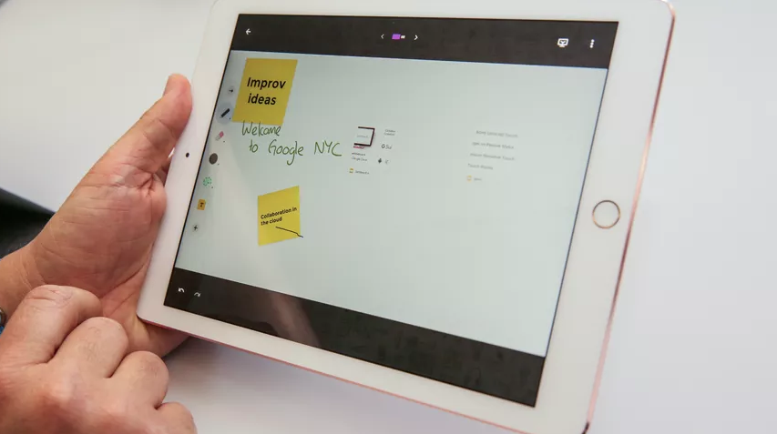 Jamboard on iPad