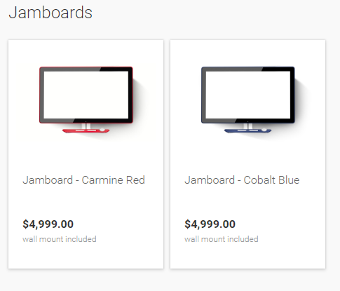 Jamboard Price