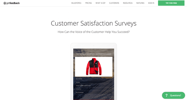 GetFeedback - SurveyMonkey Alternatives