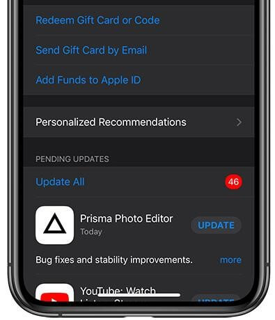 How to Update Apps in iOS 13-1