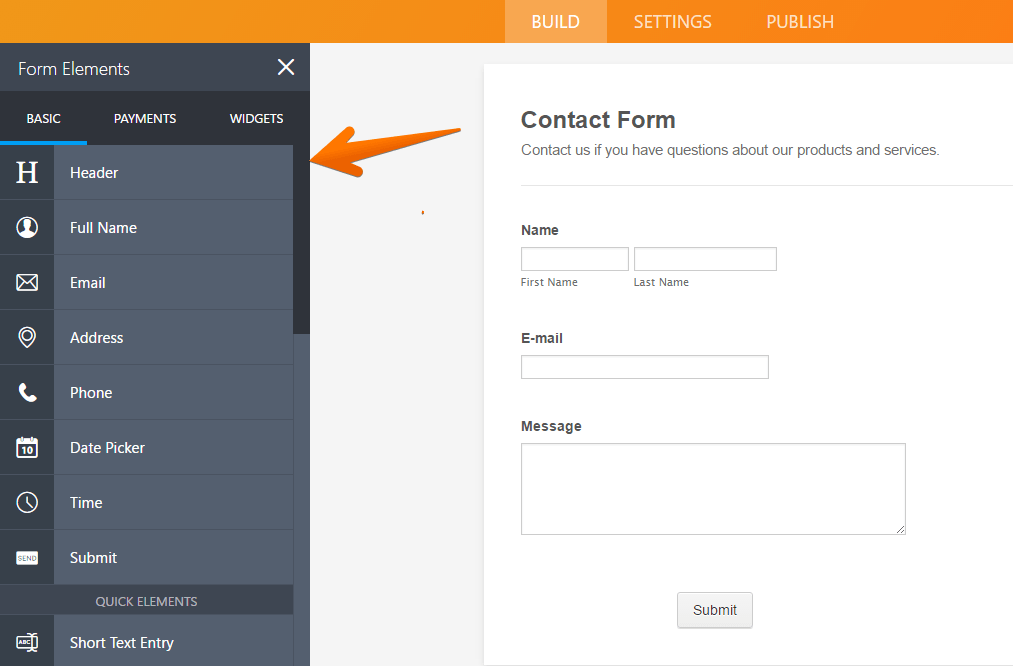 JotForm - SurveyMonkey Alternative