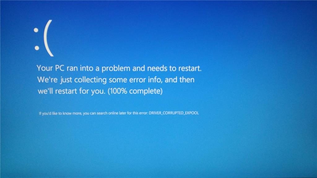 Expool Error Screenshot