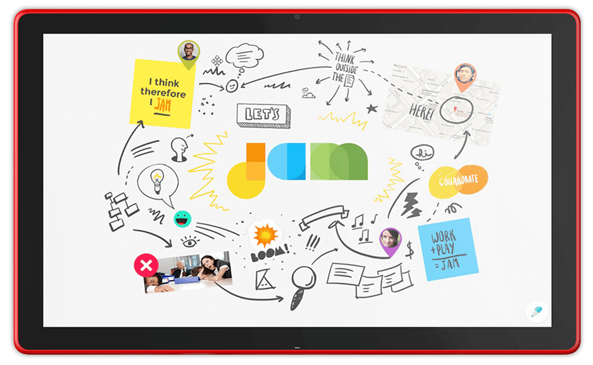 Jamboard Interface