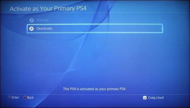 Activate as Your PS4