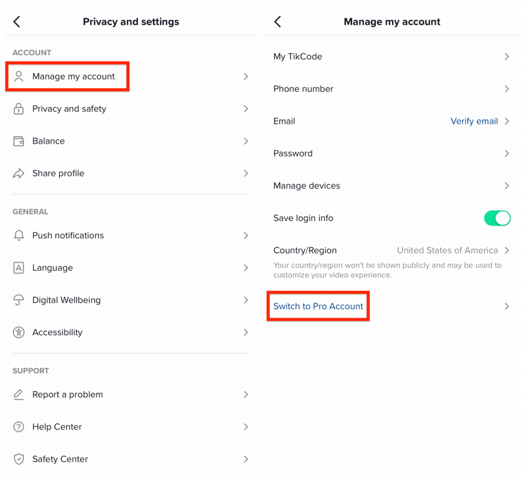 How to Get TikTok Pro Account