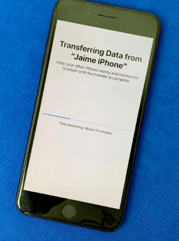 transfer data from iPhone