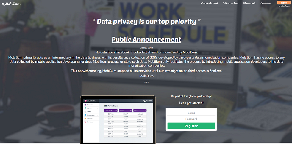 MobiBurn Statement