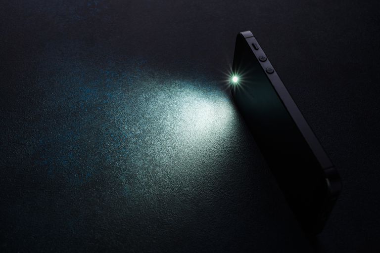 iphone flashlight