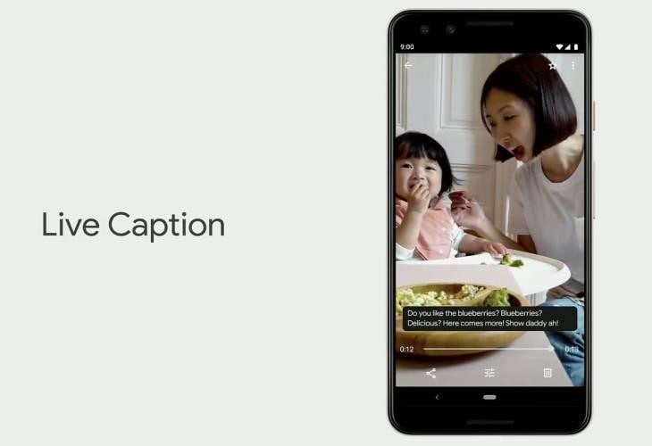 live caption