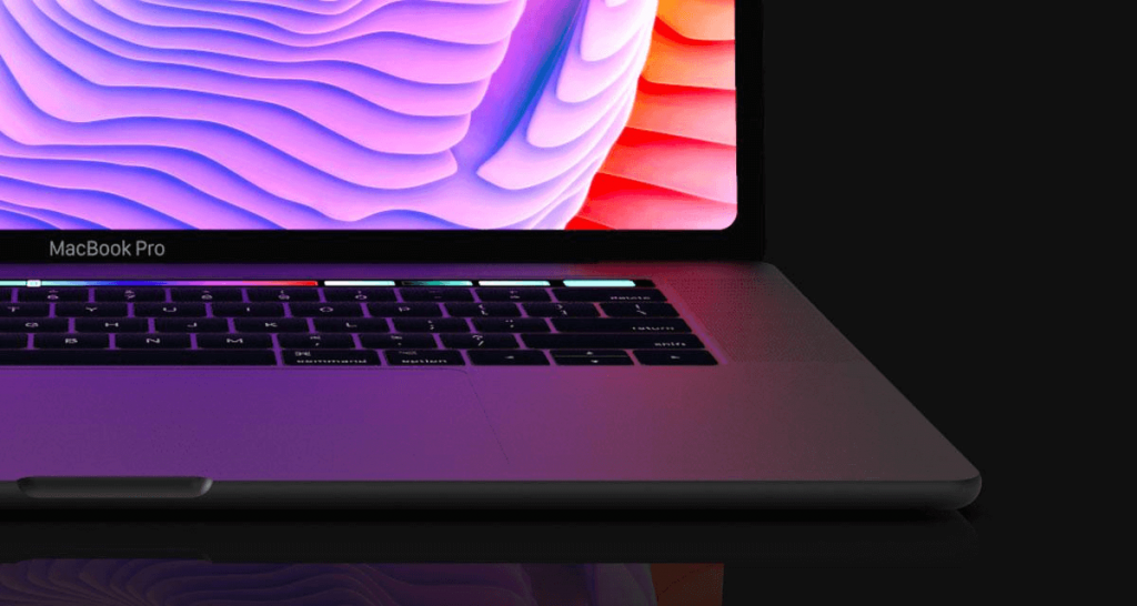 A MacBook Pro