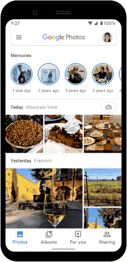 Google Photos Sharing