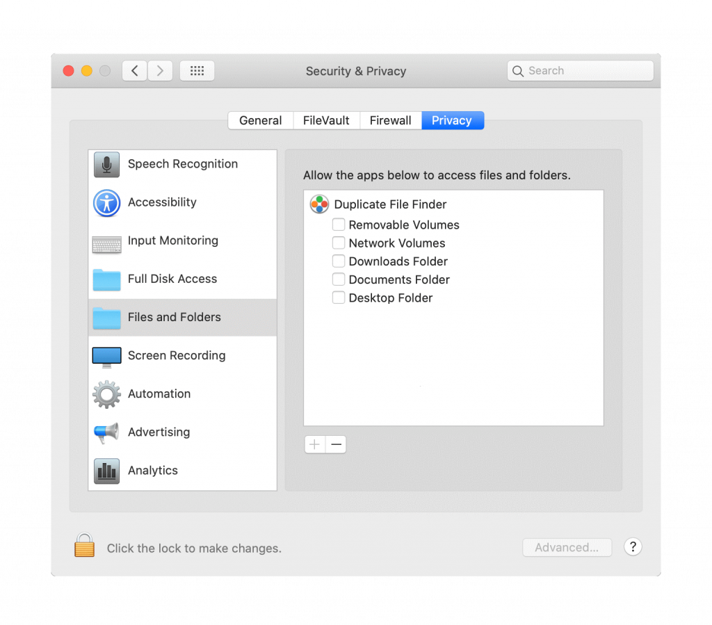 Security and process