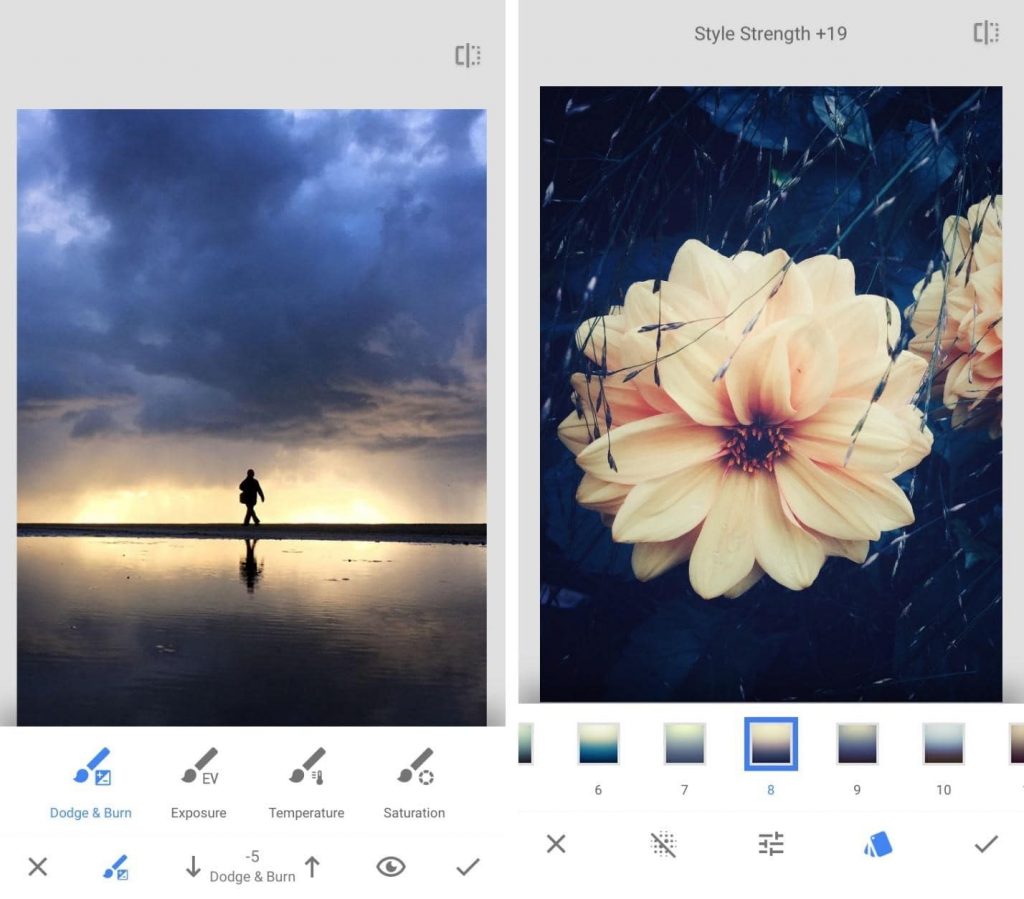 Snapspeed - Free iPhone Photo Editor Apps