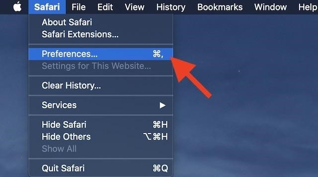 Weak Passwords Warning on Safari