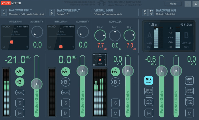 voice meeter boost sound windows 10