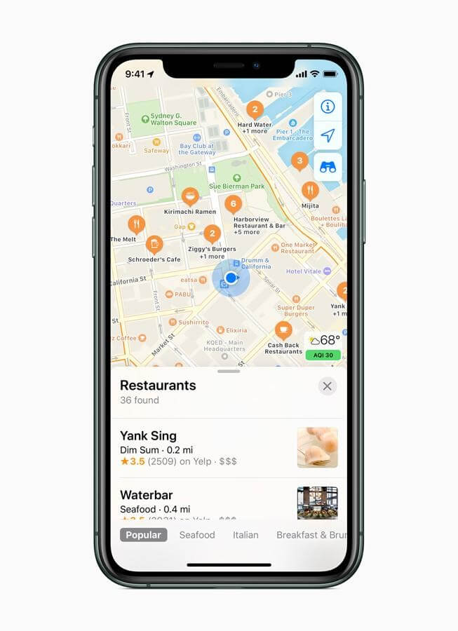 Apple Maps App Redesigned