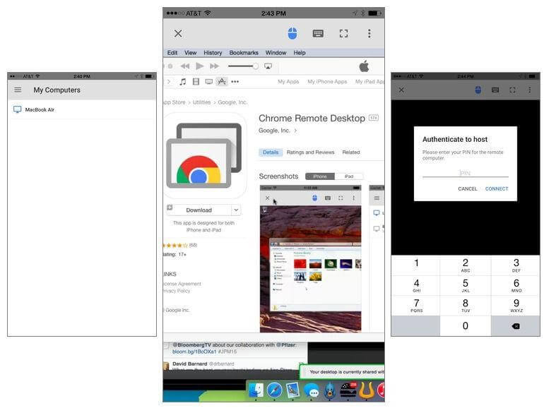 Chrome Remote Desktop
