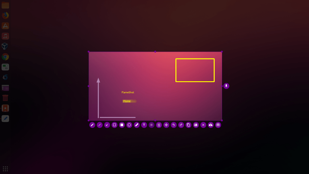 Screenshot On Linux Using ‘Flameshot’