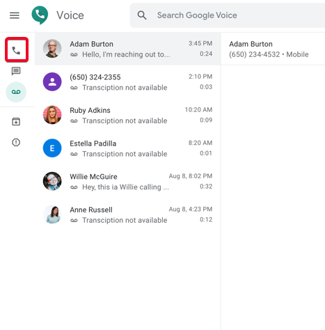 make international calls with google voice