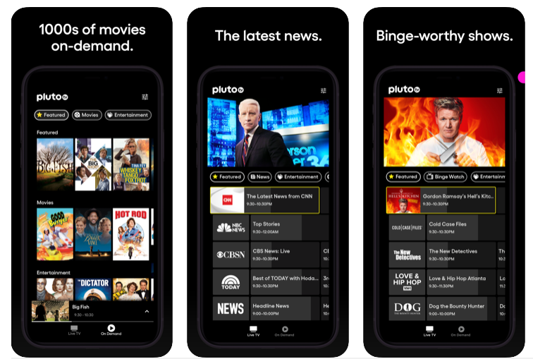 Pluto TV (Free)