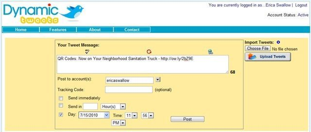 Schedule Tweets Via Dynamic Tweets