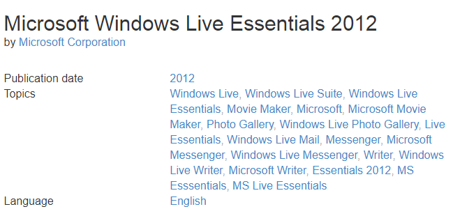 Windows Movie Maker in Windows 7- Website