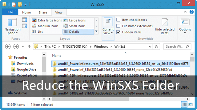 winsxs folder