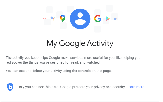 Google Activity History - MyGoogle Activity Logo (1)