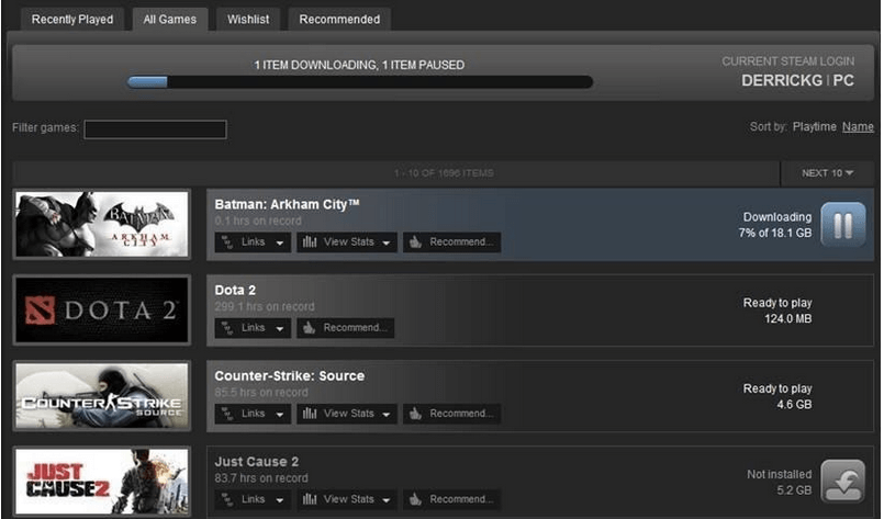 Download Games Remotely