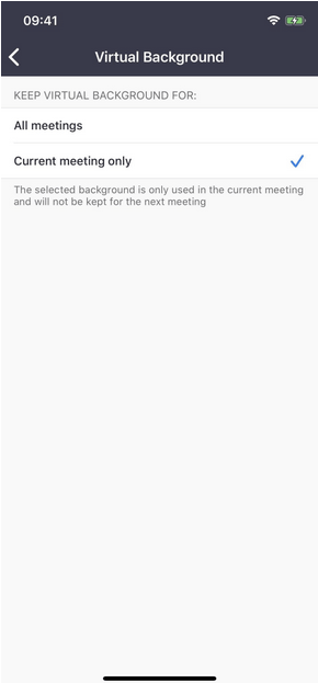 كيفية إخفاء الخلفية الخاصة بك أثناء اجتماعات التكبير