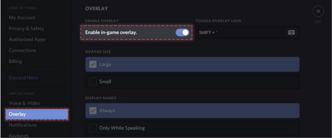 How to Disable the Discord Overlay for all Games