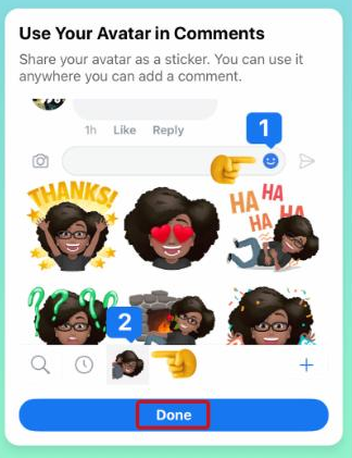 How to make a Facebook avatar Stickers