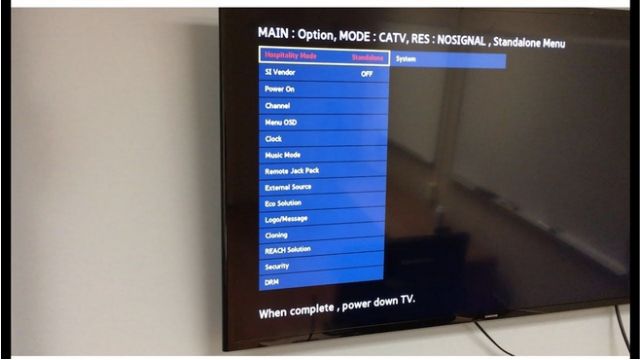 Hospitality Mode