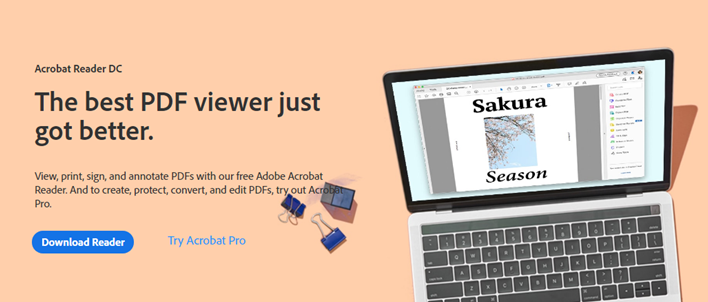Adobe Acrobat DC PDF Reader