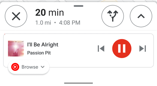 Play Music from YouTube in Google Map