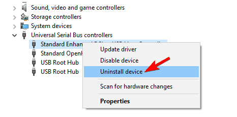 Uninstall device