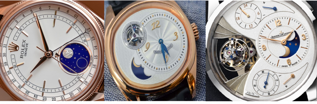 moon phase calendar watches