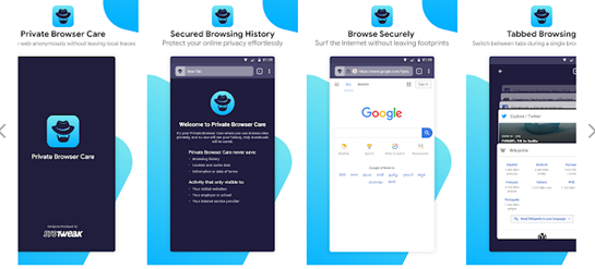 Features of Private Browser Care