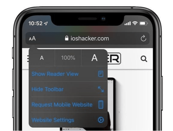 Use the Reader View