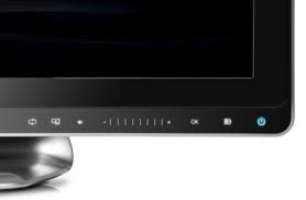 yellow tint on monitor buttons